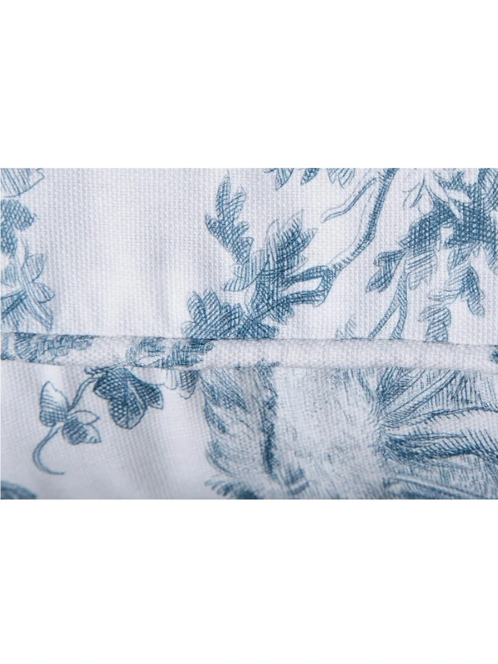 Toile  Blue and White Decorative Pillow Covers Pair -  NWOT